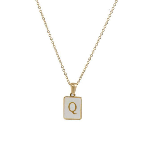 Cube Fritillaria Pendant Necklace